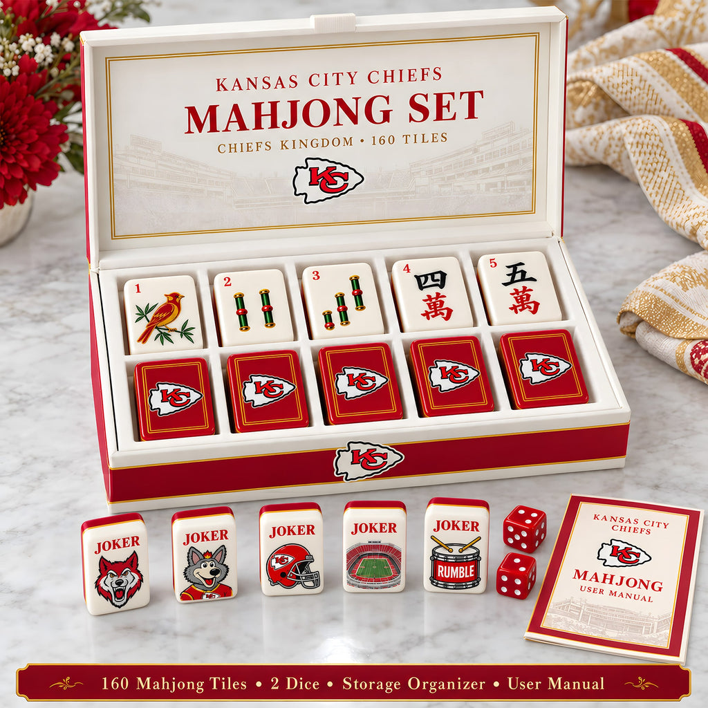 Premium KCC Mahjong Tiles Set TTMH