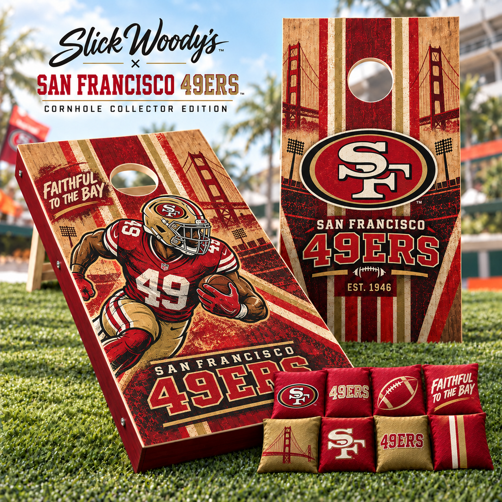SF49 Premium Cornhole Game Set NTNA