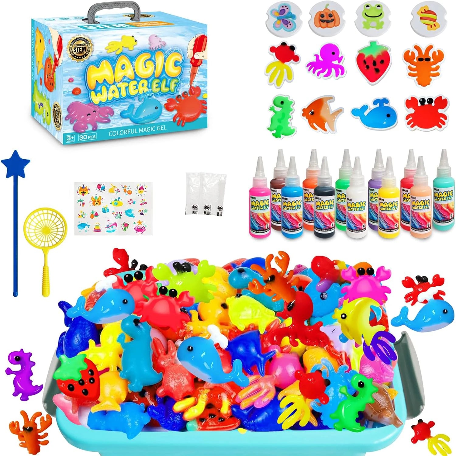 Magic Water Spirit Toy Magic Hydrogel Set Handmade DIY Watercolor Graffiti