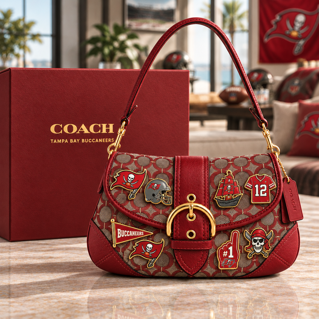 Tampa Bay Buccaneers Soho Bag With Charm